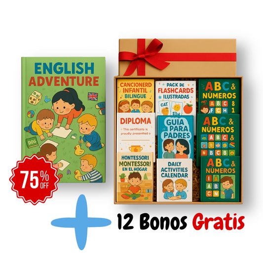 English Adventure (E-book de Inglés mas 12 bonos)